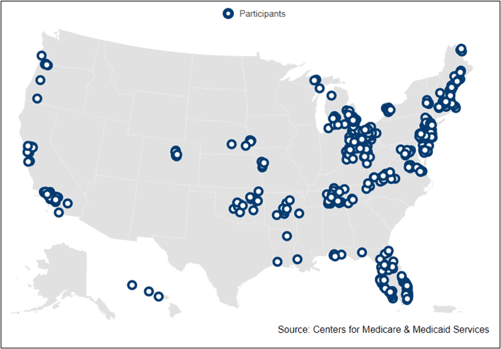 Primary Care First Model Map